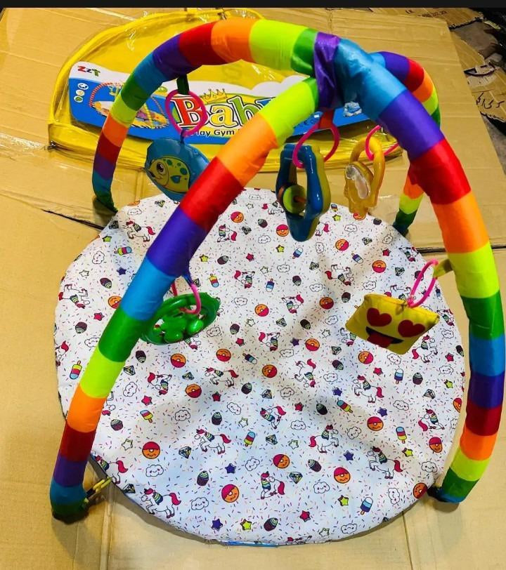 Baby Play Mat With Hanging Toys