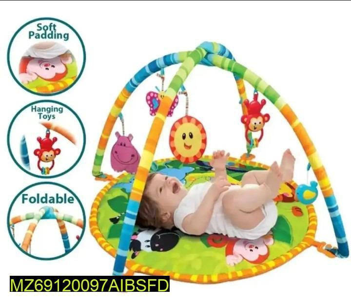 Baby Play Mat With Hanging Toys